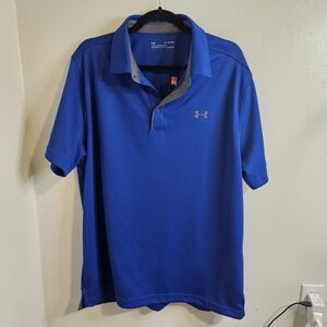 Under Armour Men's Blue Polo Shirt